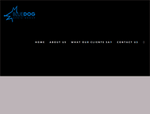 Tablet Screenshot of bluedoginc.com